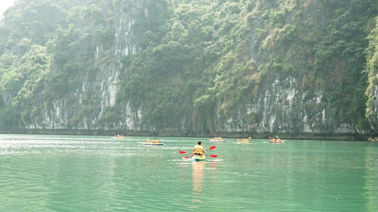 Cat Ba Green Bamboo Forest Dong Khe Sau ภายนอก รูปภาพ